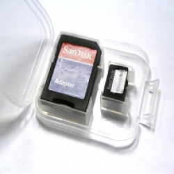 MicroSD Card with SD Adaptor - MICROSD-SDAD-4G