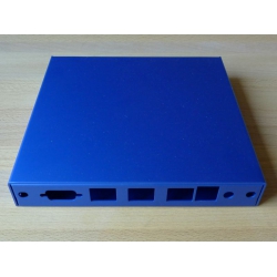 Enclosure 3 LAN USB blue case1d2bluu