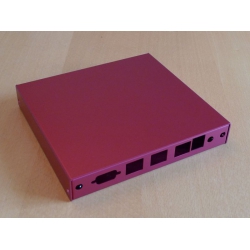 Enclosure 3 LAN USB red case1d2redu