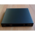 Enclosure 4 LAN USB black case1d4blku